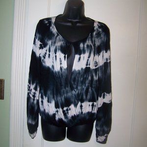 Young Fabulous & Broke Top Tye Dye Open Front S